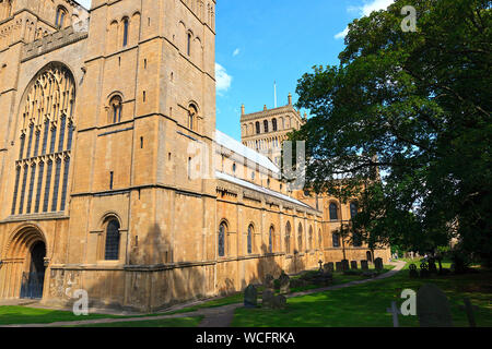 Southwell Minster, la cattedrale e la chiesa della parrocchia, southwell, Nottinghamshire Foto Stock