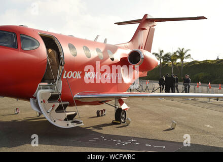 SANTA MONICA, CA - 27 agosto: atmosfera al Travis Scott: "Guarda mamma posso volare' Los Angeles Premiere al Barker gruccia sul 27 agosto 2019 in Santa Monica, California. Foto Stock