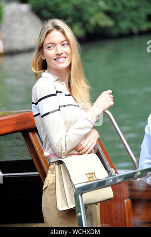 Venezia, Italia. 28 Agosto, 2019. 76° Festival del Cinema di Venezia 2019, gli arrivi al Lido. Nella foto: Marta credito suoneria: Indipendente Agenzia fotografica/Alamy Live News Foto Stock