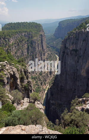 Tazi Canyon è uno dei percorsi di escursione che ognuno vuole andare con la sua vista mozzafiato. Foto Stock