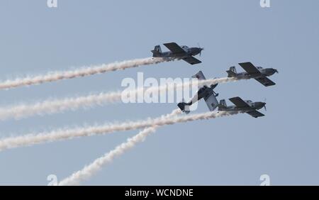 Rhyl,Uk Rhyl Airshow 2019 dotate di credito tifone Ian Fairbrother/Alamy Stock Foto Foto Stock