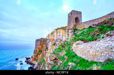 Capo Kaliakra, Mar Nero, Bulgaria Foto Stock