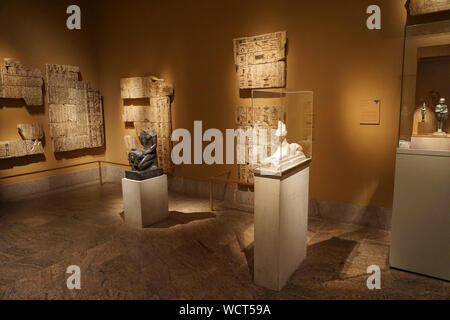 Egizie del Metropolitan Museum of Art, il più grande museo di arte negli Stati Uniti d'America Foto Stock