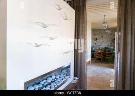 Mourayio elegante e confortevole Bed and Breakfast, Ermioni, Penisola Pelonponesse Grecia. Foto Stock