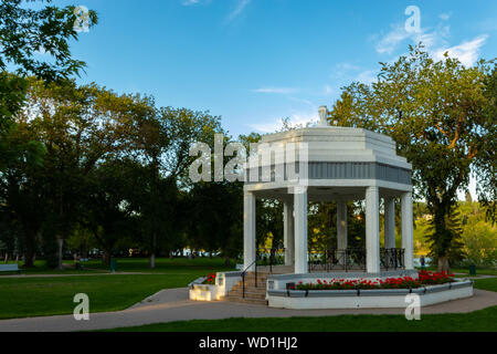 Vimy memorial a Saskatoon Saskatchewan Canada Foto Stock