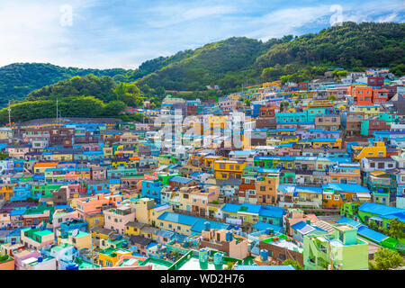 Cultura Gamcheon Village,Busan, Corea del Sud Foto Stock