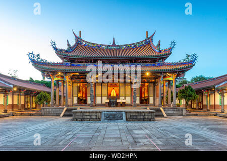 Taipei il Tempio di Confucio in dalongdong, Taipei, Taiwan Foto Stock