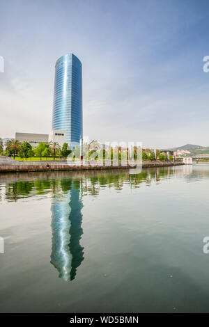 Torre Iberdrola, Bilbao, Spagna Foto Stock