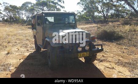 YE Olde Shorty Forty BJ40 Landcruiser 4wd Foto Stock