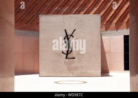 Yves Saint Laurent Museo di Marrakech, Marocco Foto Stock