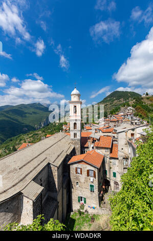 Triora Ligutien Italia Foto Stock