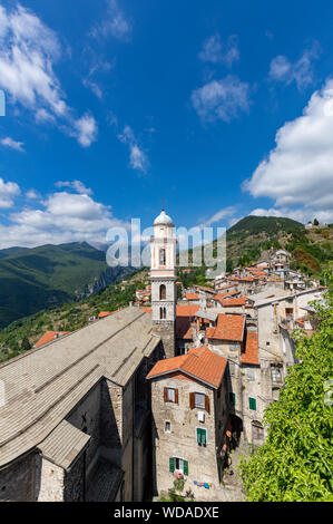 Triora Ligutien Italia Foto Stock