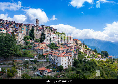 Triora Ligutien Italia Foto Stock