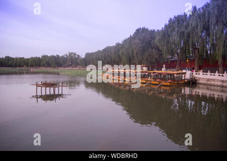 Il parco Beihai in Beijin,Cina Foto Stock