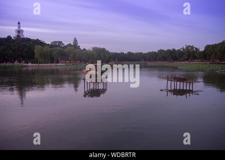 Il parco Beihai in Beijin,Cina Foto Stock