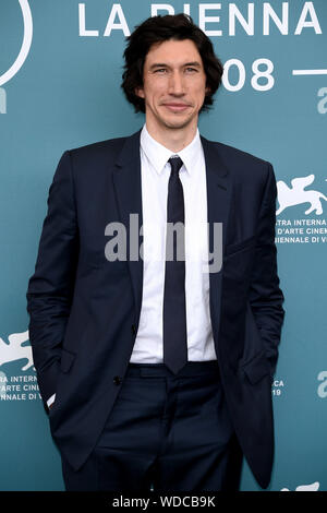 Venezia, Italia. Il 29 agosto, 2019. 76° Festival del Cinema di Venezia 2019, Photocall film "Matrimonio storia". Nella foto: Adam credito Driver: Indipendente Agenzia fotografica/Alamy Live News Foto Stock