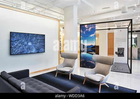 Moquette e pavimenti showroom , toronto Foto Stock