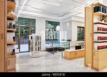 Moquette e pavimenti showroom , toronto Foto Stock