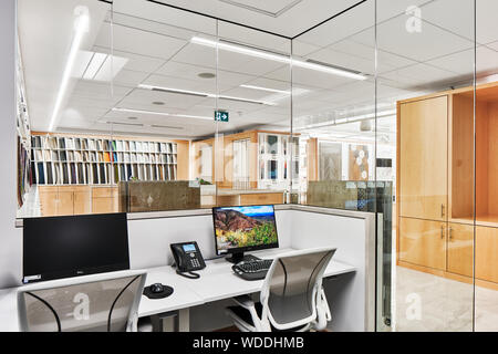 Moquette e pavimenti showroom , toronto Foto Stock