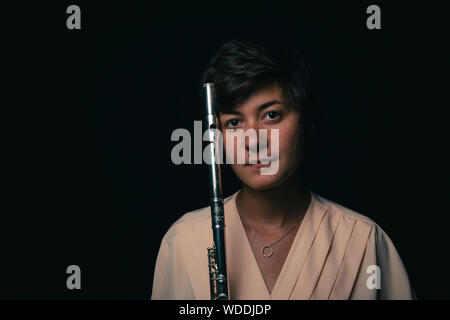 Marla il musicista Foto Stock