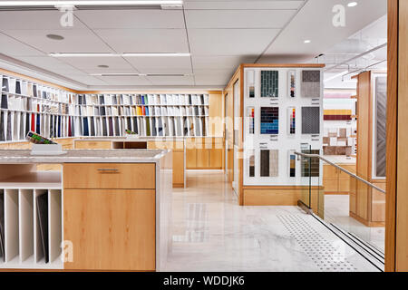 Moquette e pavimenti showroom , toronto Foto Stock