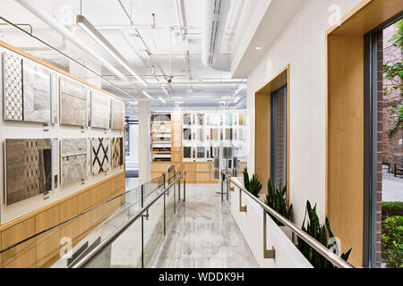 Moquette e pavimenti showroom , toronto Foto Stock