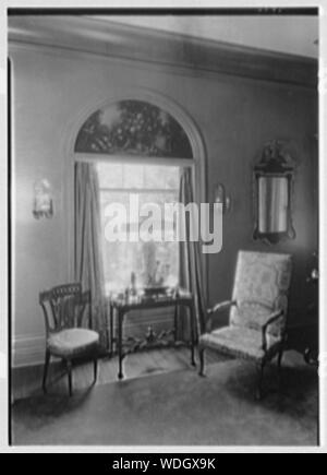 George St George, residence in smoking Park, New York. Abstract/medio: Collezione Gottscho-Schleisner Foto Stock