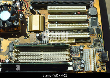 Circuito integrato del computer Foto Stock