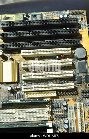 Circuito integrato del computer Foto Stock