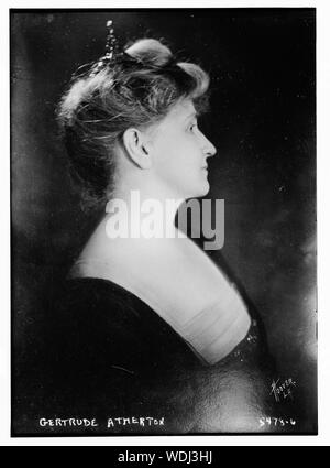 Gertrude Atherton Abstract/medio: 1 negativi : vetro 5 x 7 in. o inferiore. Foto Stock