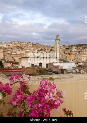 Fès ist uno dei re città in Marocco Foto Stock