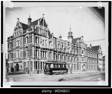 Governo railway building a Wellington, Nuova Zelanda Abstract/medio: 1 stampa fotografica. Foto Stock