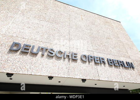 La Deutsche Opera Berlino Germania Foto Stock