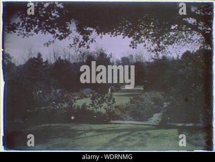 Motivi di Myron C. Taylor proprietà, Locust Valley, Long Island, New York Abstract/medio: Genthe Arnold, 1869-1942. Foto Stock