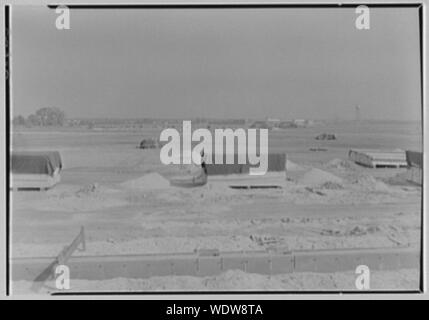 Grumman Aircraft Engineering Corp., Bethpage, Long Island. Abstract/medio: Collezione Gottscho-Schleisner Foto Stock