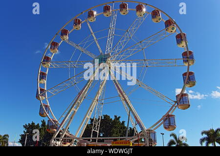 La recente apertura del Reef occhio ruota panoramica Ferris impostato su la Esplanade di Cairns Foto Stock