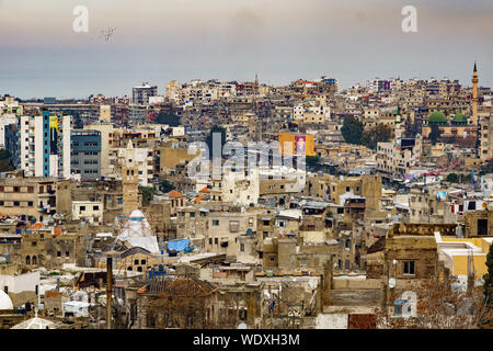 Città di Tripoli Libano 5 febbraio 2018 Foto Stock