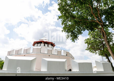 Mahakan Fort Storico e distintivo a Bangkok, in Thailandia Foto Stock