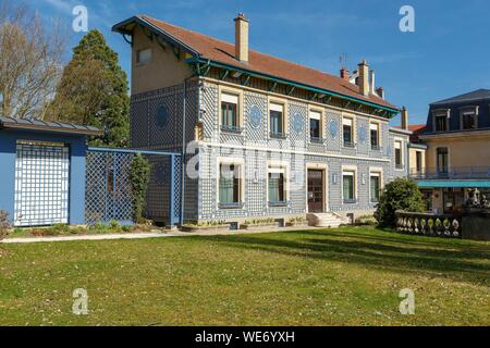 Francia, Meurthe et Moselle, Nancy, Ecole de Nancy museo dedicato a Nancy Art Nouveau denominato Ecole de Nancy situato nell'ex Eugne Corbin's house che era uno del grande benefattore dell'Art Noveau a Nancy Foto Stock