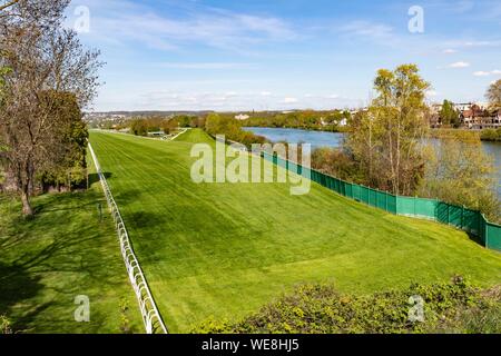 Francia, Yvelines (78), Maisons-Laffitte, pista Foto Stock