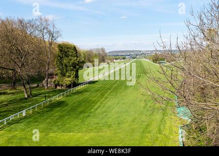 Francia, Yvelines (78), Maisons-Laffitte, pista Foto Stock