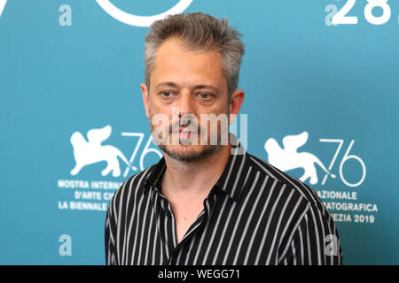 L'Italia, Lido di Venezia, 30 agosto 2019 : Photocall del film "eberg', nella foto il direttore Benedetto Andrews. 76° Festival del Cinema di Venezia P Foto Stock