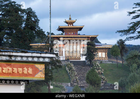 Tempio di Dochu La, Western Bhutan Foto Stock