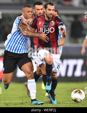 Bologna, Italia, 30 Ago 2019, er durante Bologna Vs Spal - Calcio italiano di Serie A uomini campionato - Credito: LPS/Franco Debernardi/Alamy Live News Foto Stock