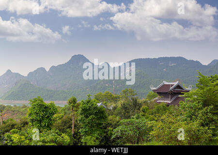 Bai Dinh tempio spirituale e culturale, Complesso Ninh Binh Provincia, Vietnam Asia Foto Stock