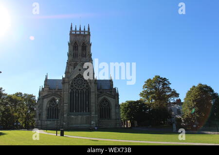 Il Minster chiesa di St George a Doncaster, South Yorkshire Foto Stock