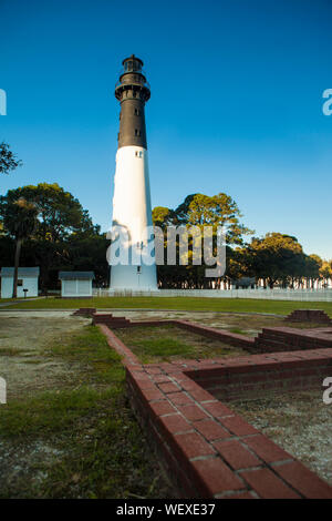 Faro di caccia Island State Park, Carolina del Sud Foto Stock