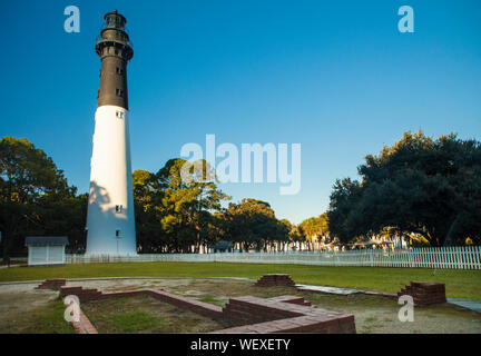 Faro di caccia Island State Park, Carolina del Sud Foto Stock