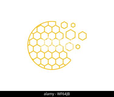 Nido texture di sfondo illustration design Illustrazione Vettoriale