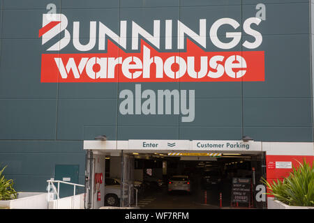 Magazzino Bunnings negozio di ferramenta a nord di Sydney, Australia Foto Stock